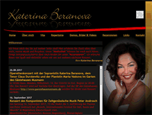 Tablet Screenshot of katerina-beranova.com